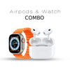 Watch Ultra + Airpods 2nd Gen. Combo(6 Months Warranty)