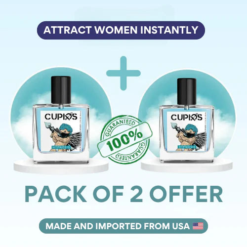 OFFICIAL Cupid® Pheromone Cologne For Men Imported From USA 🇺🇸 [Pack Of 2]