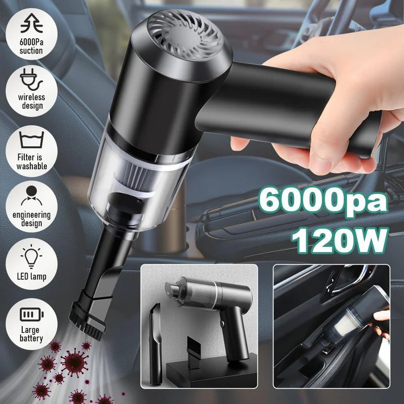 Portable Air Duster Wireless Vacuum Cleaner